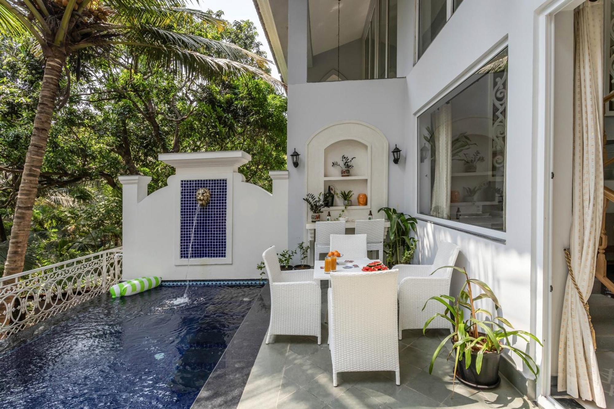 The Hornbill Villa - 3Bhk With Pvt Pool In Saligao Exteriér fotografie